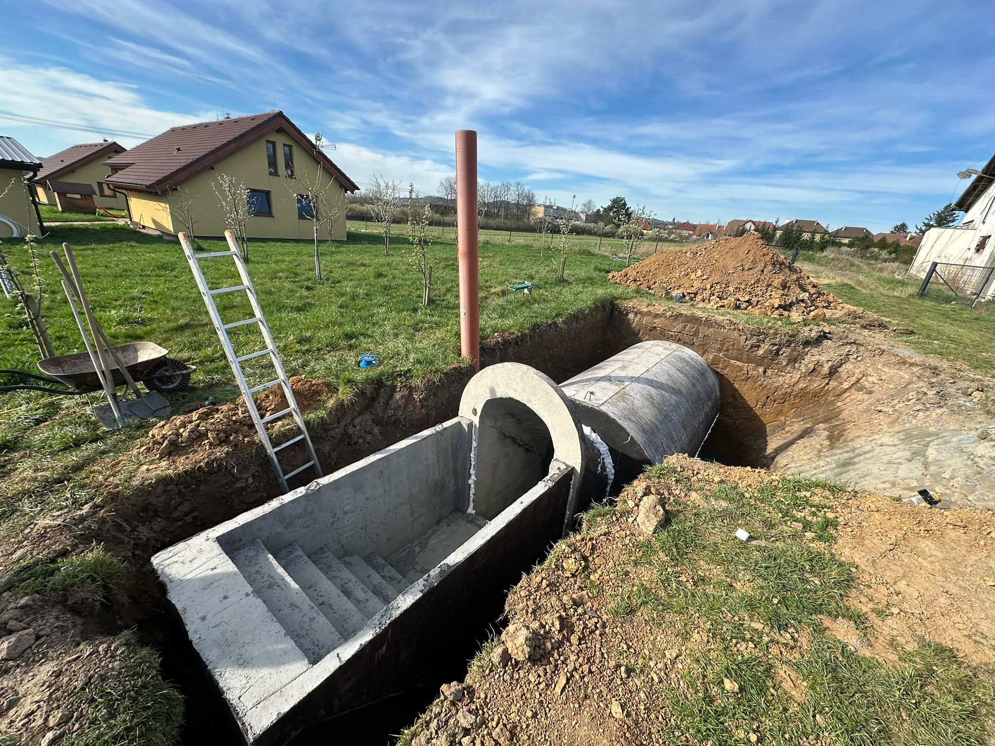 Betónová žumpa – realizácia 8